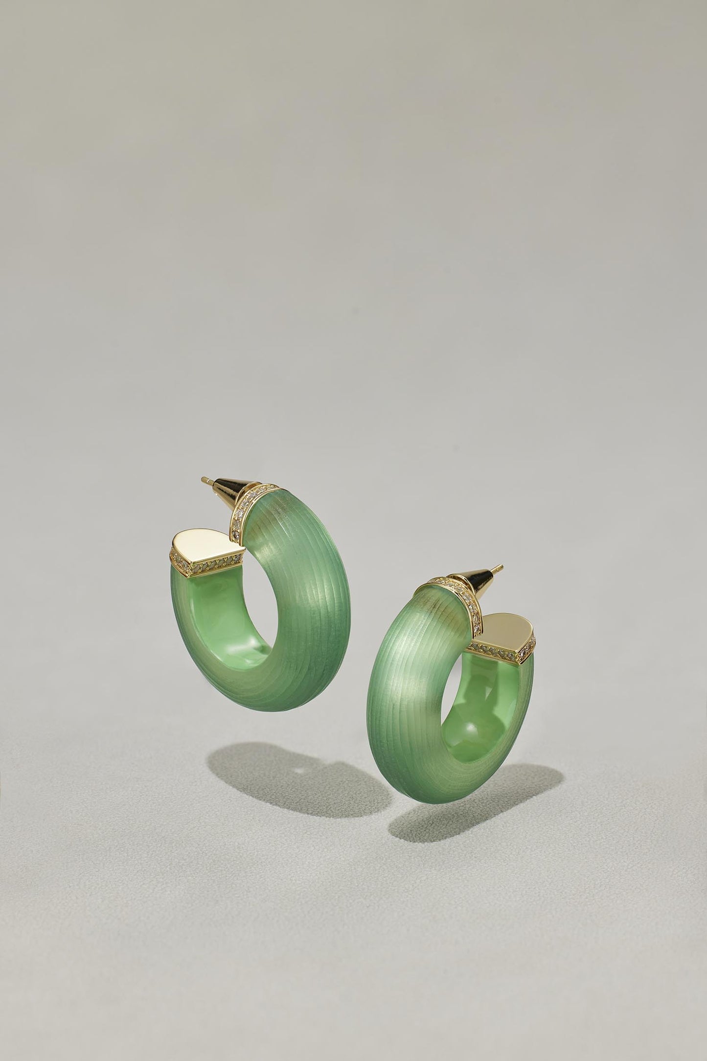 Tak Modne Circle Hoop Earrings