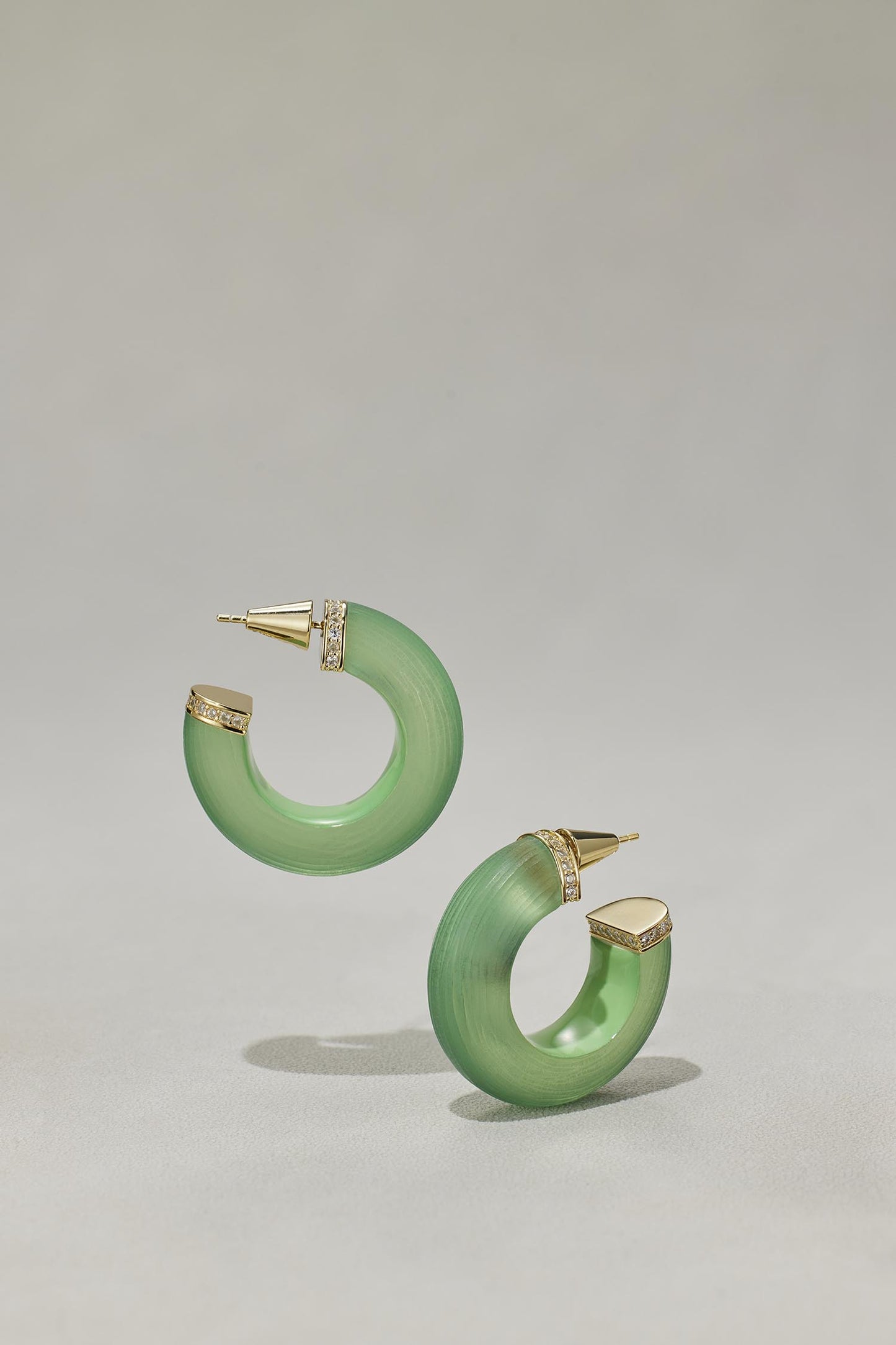 Tak Modne Circle Hoop Earrings