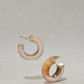 Tak Modne Circle Hoop Earrings