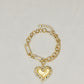 Golden Heart Bracelet