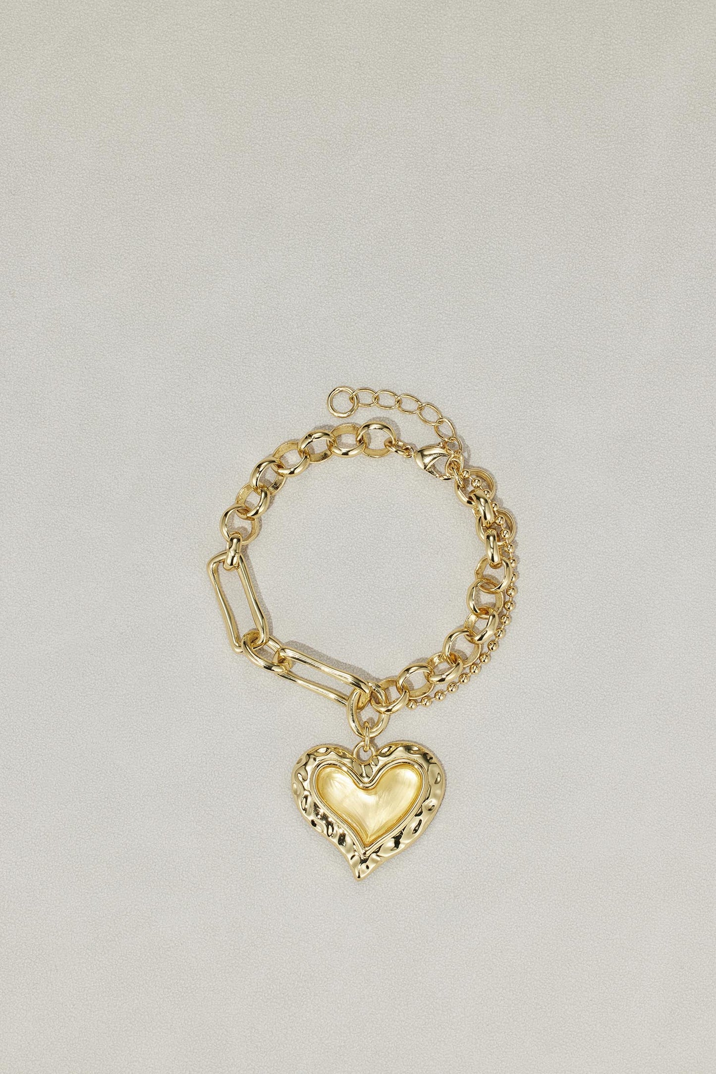 Golden Heart Bracelet