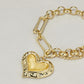 Golden Heart Bracelet