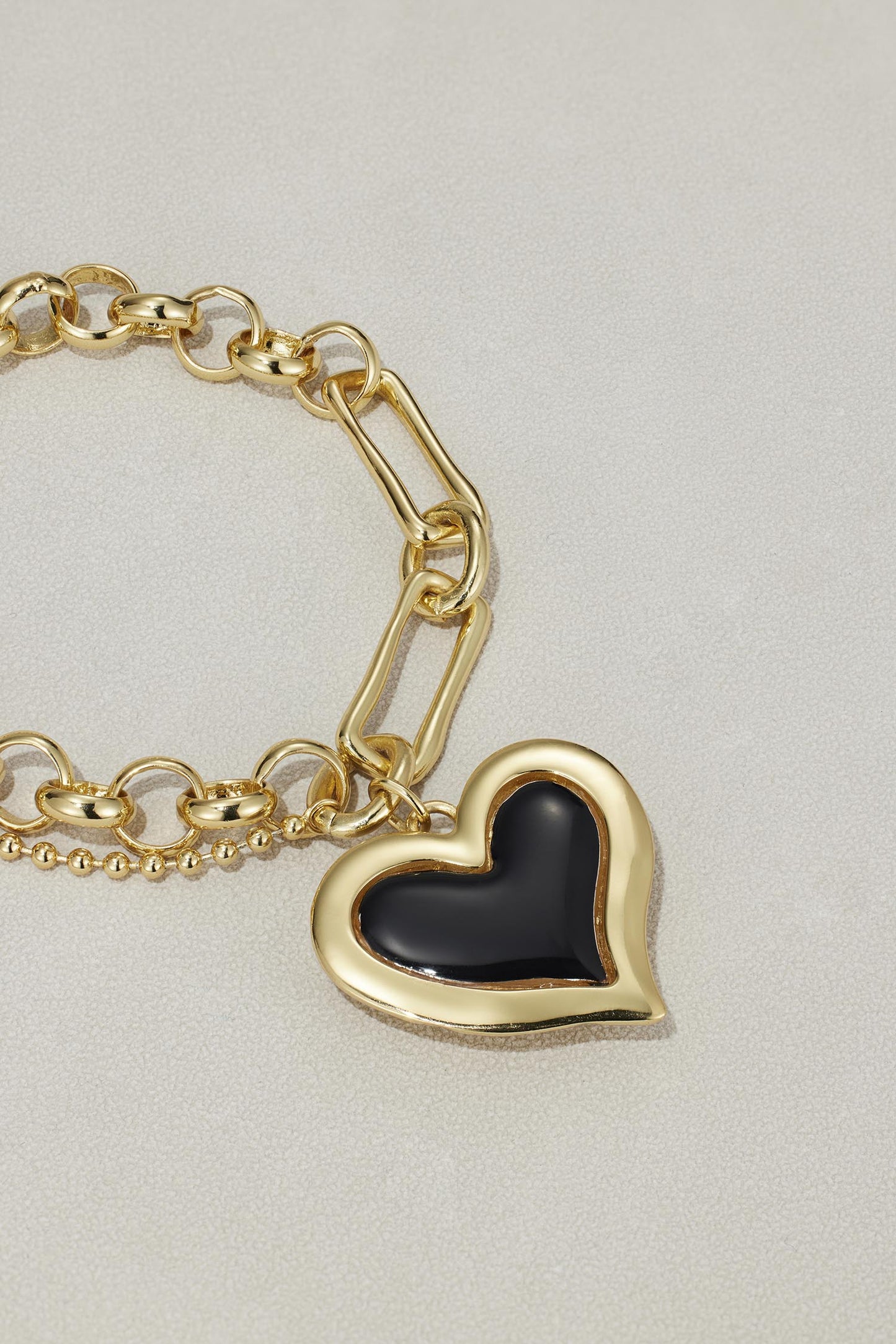 Golden Heart Bracelet