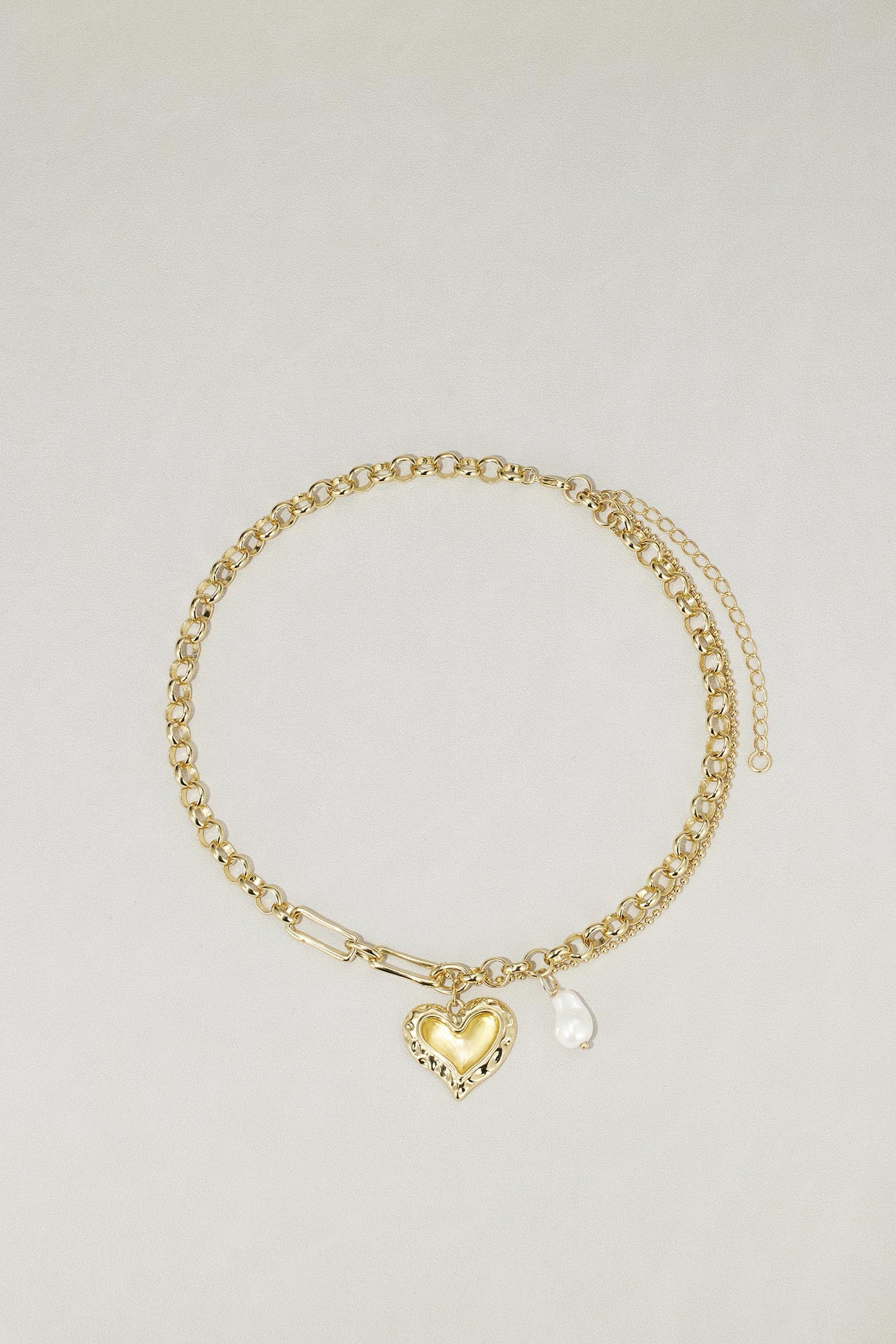 Golden Heart Necklace