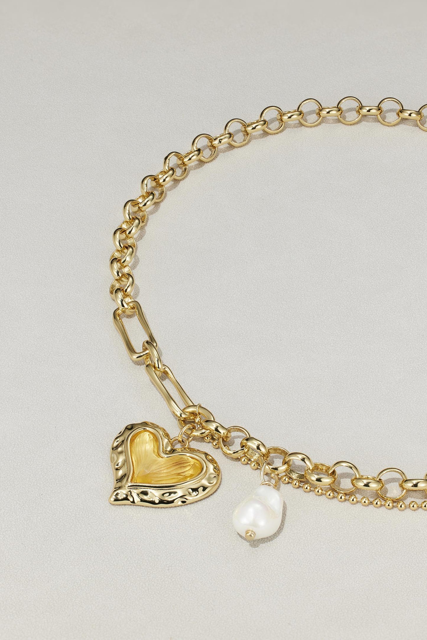 Golden Heart Necklace